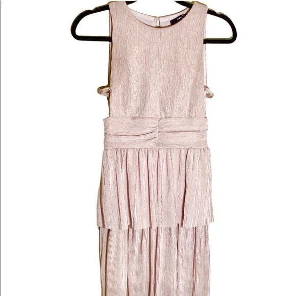 TOPSHOP BABY ICE PINK COCKTAIL PARTY DRESS - Picture 3 of 10